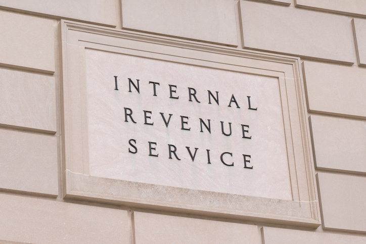 Internal Revenue Sign