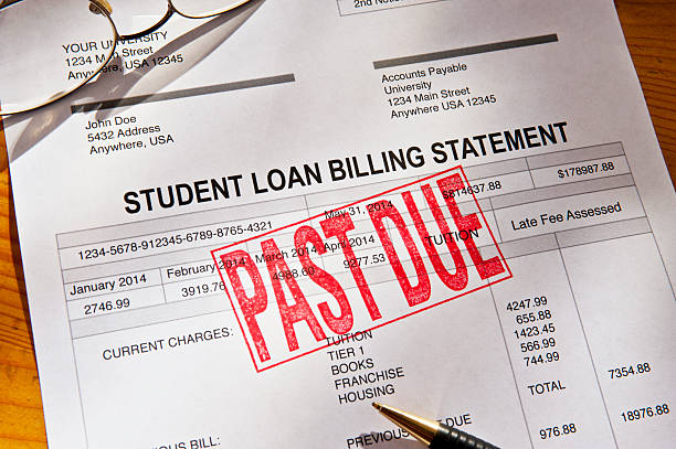 Past due student loan payment