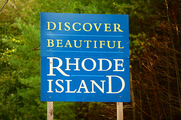 Welcome to Rhode Island sign